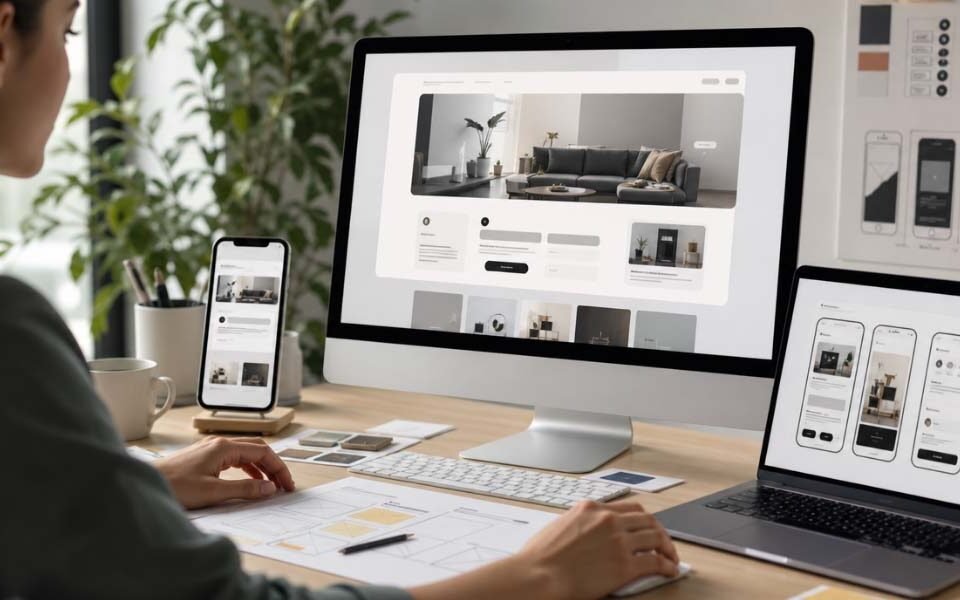Modern web tasarımı ve kullanıcı deneyimi UX UI odaklı web çözümleri - Archon Dijital