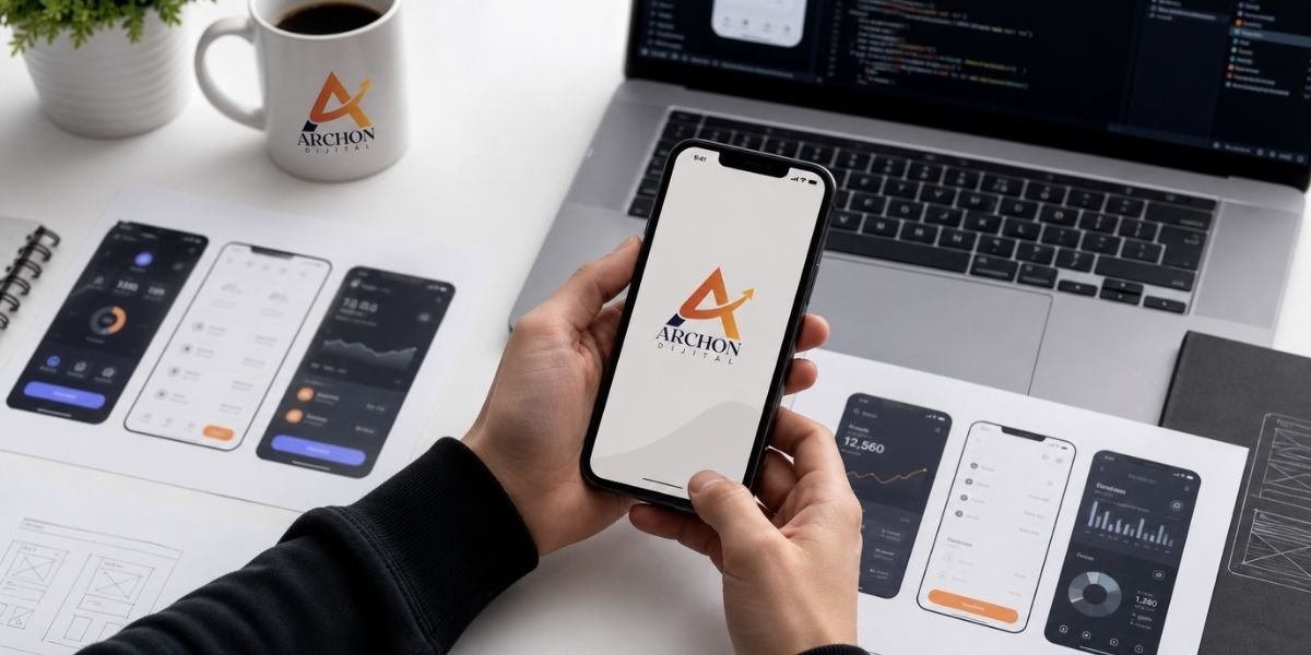 Antalya mobil uygulama geliştirme iOS ve Android özel yazılım UI UX tasarımı - Archon Dijital