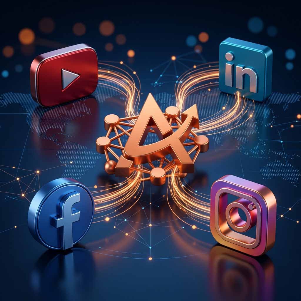 Antalya sosyal medya yönetimi Instagram Facebook LinkedIn YouTube içerik ve hesap yönetimi - Archon Dijital